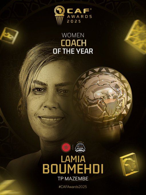 CAF Awards 2025 (F):  Le Maroc à l'honneur 