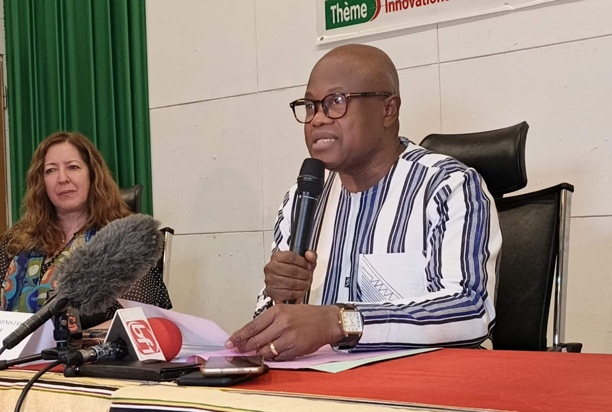 Dr Robert Lucien Kargougou, ministre en charge de la Santé