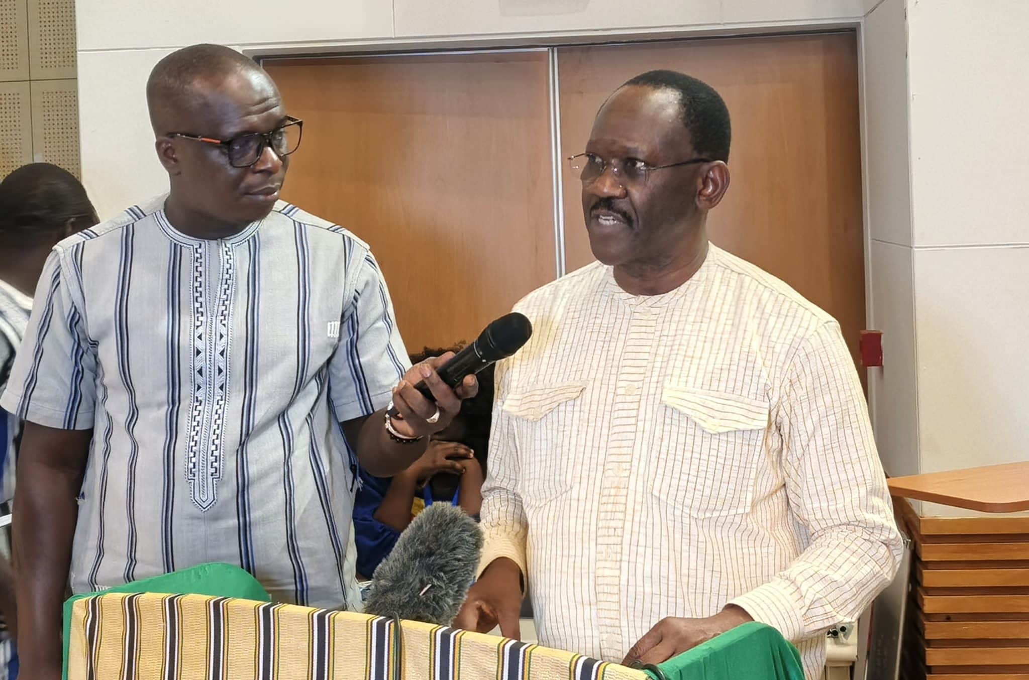 Emmanuel Sawadogo, président de la Fondation Coris