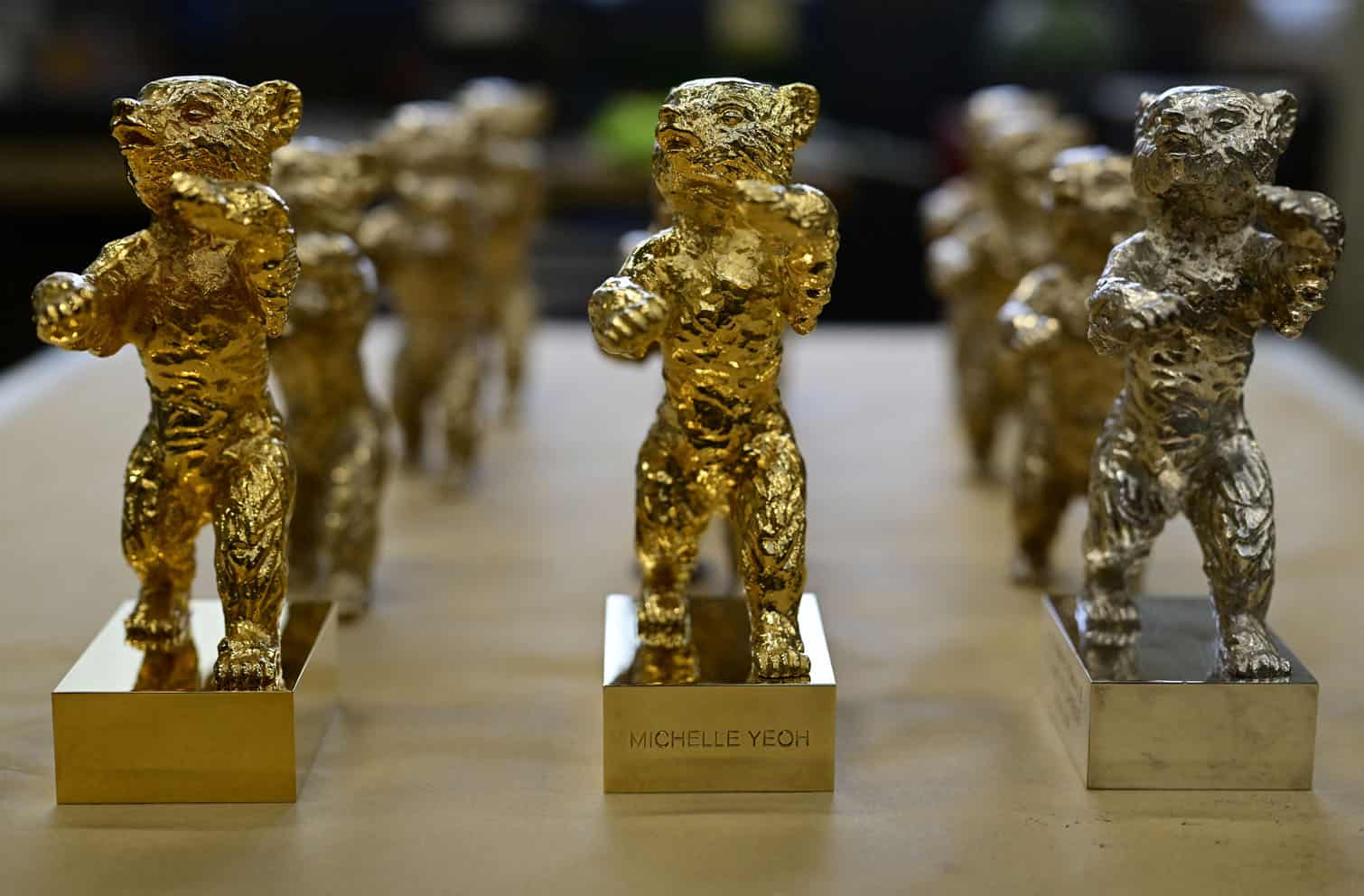 Berlinale Bear trohpies