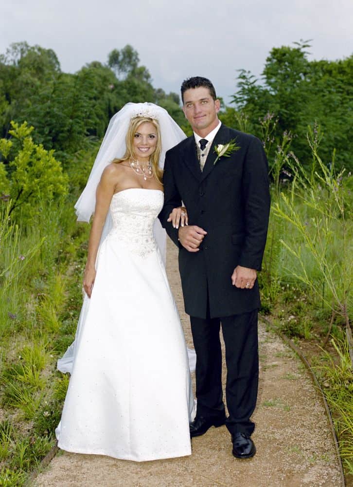 amor vittone joost van der westhuizen wedding day