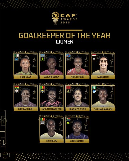 Awards CAF 2025 : Les femmes à l’honneur !