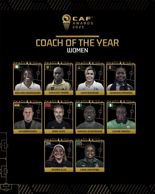 Awards CAF 2025 : Les femmes à l’honneur !
