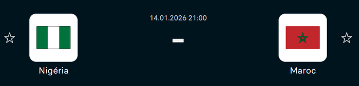 CAN 25 / Demi-finale Nigeria - Maroc :  l’expérience des Super Eagles face à l’ambition des Lions