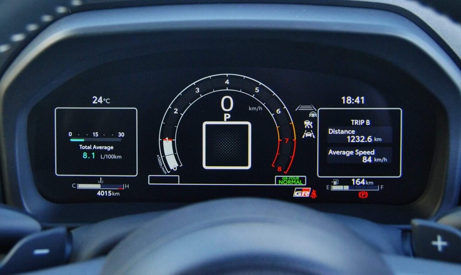 Self-shifting Toyota GR Yaris driven